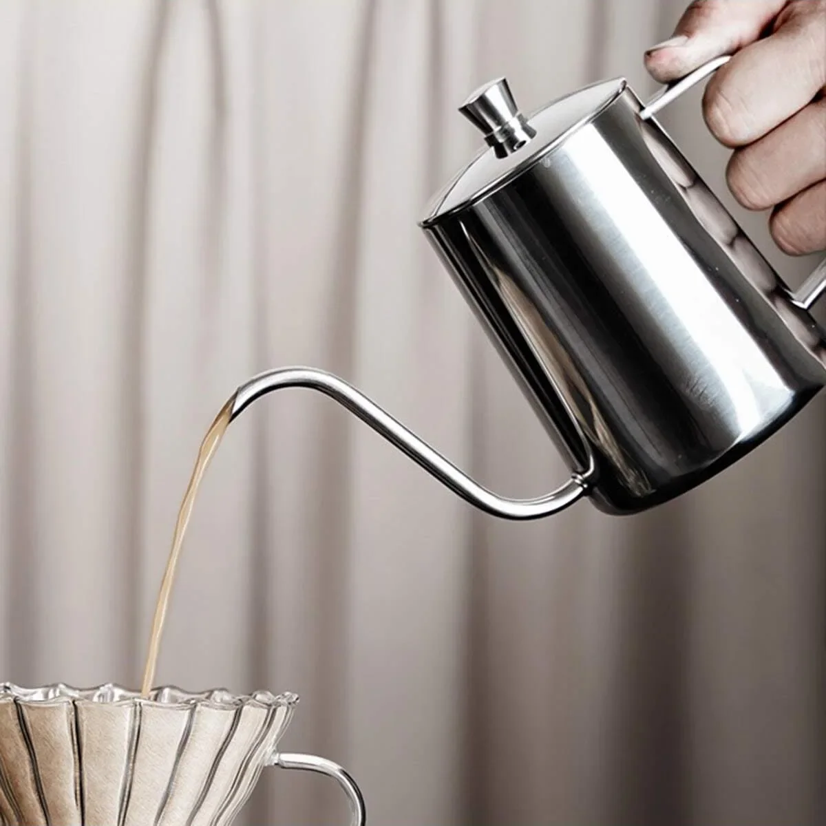 Stainless Steel Pour-over Coff - đánh giá và giá Coffee Equipment Pour Over