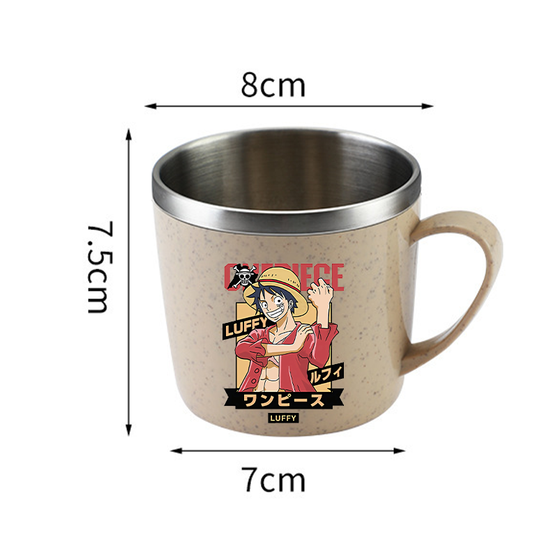 One Piece Water Cup Cartoon An - đánh giá và giá Espresso Shot Glass
